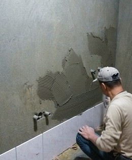 大里浴室翻新工程實例，展示現代設計